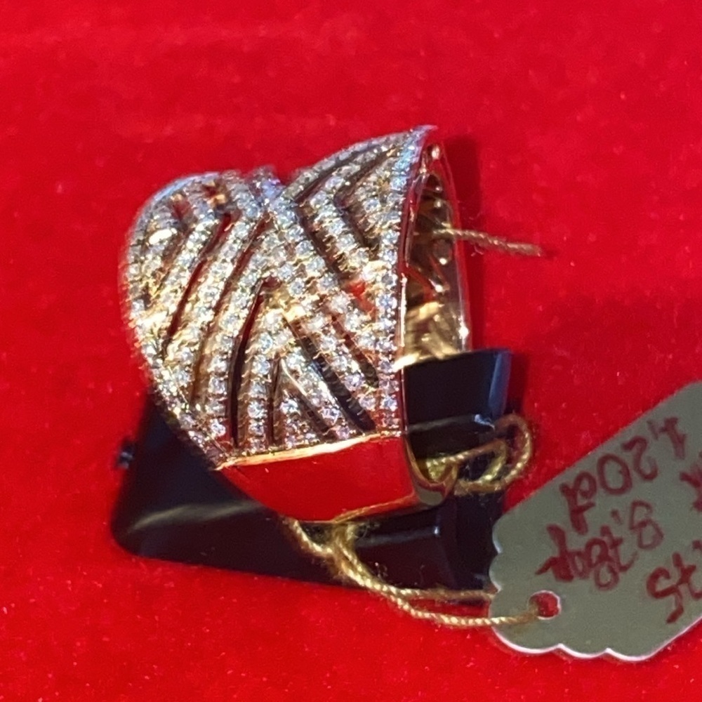 Women Diamond Ring 14K beautiful design - Picture 2 of 9